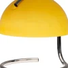 Tischleuchte "Burano" in Gelb - (H)25 x Ø 23,5 cm