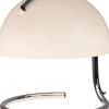 Tischleuchte "Burano" in Weiß - (H)25 x Ø 23,5 cm