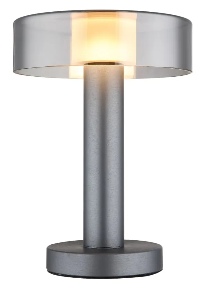 Tischleuchte "GRANT" in gray