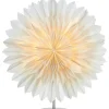 Tischleuchte "Solina" in Weiß/ Silber - (B)60 x (H)62 x (T)10 cm