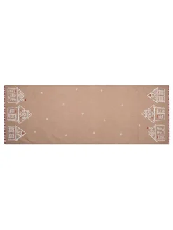 Tischläufer in Beige - (L)140 x (B)50 cm