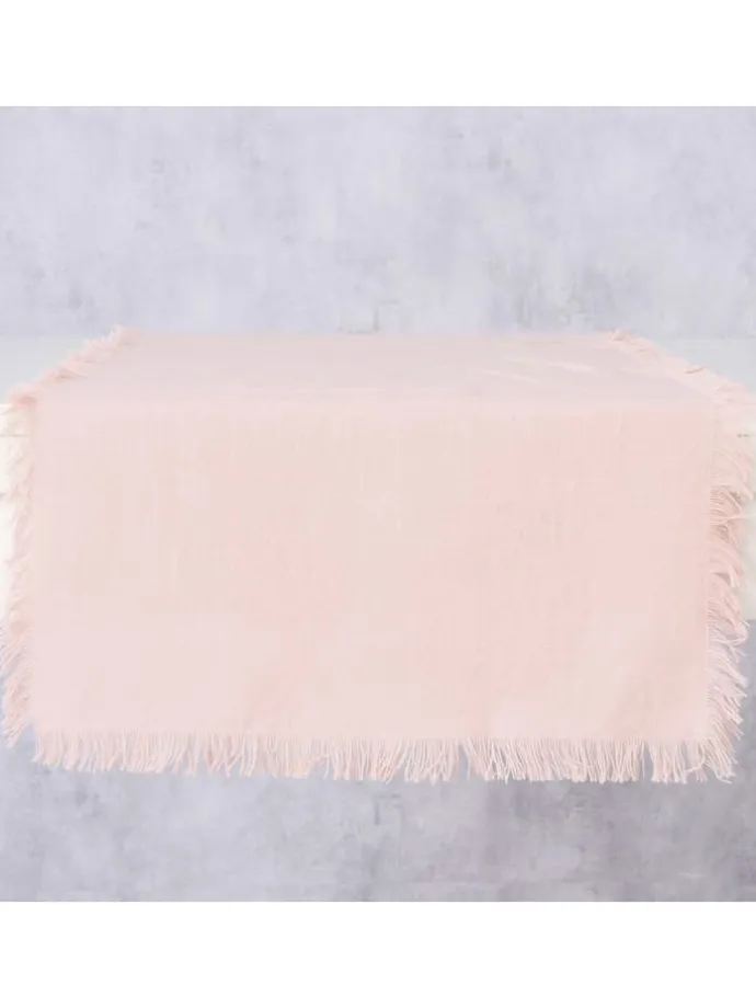 Tischläufer "Lenea" in Rosa - (L)140 x (B)40 cm