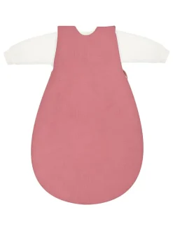 2tlg. Baby 4-Jahreszeiten Schlafsack "Mäxchen" in Pink