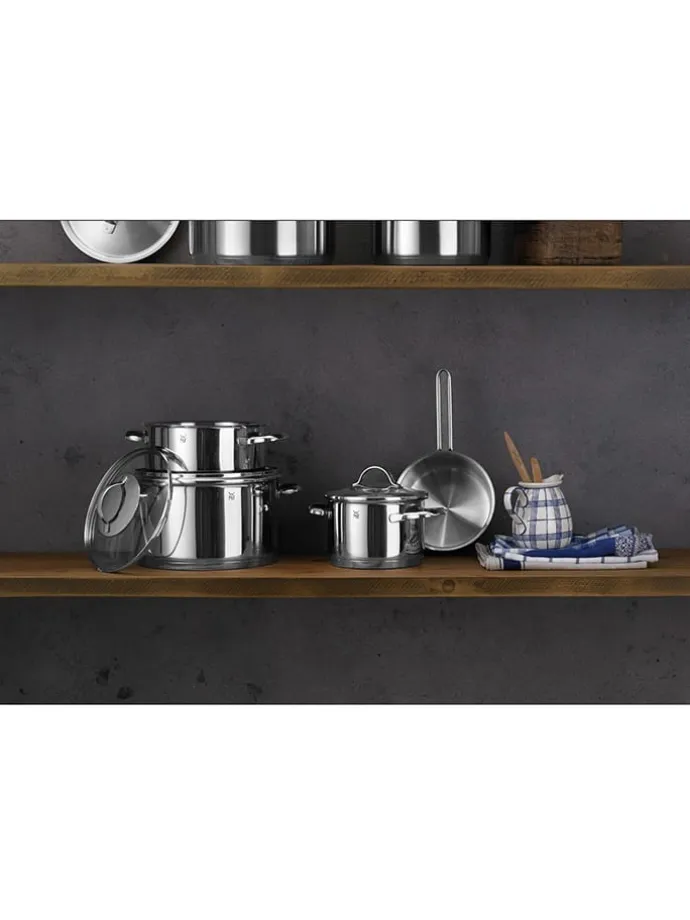9tlg. Edelstahl-Kochgeschirr-Set "Provence Plus"