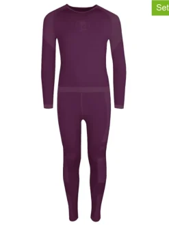 2tlg. Funktionswäsche-Set "Hemsedal Baselayer" in Lila
