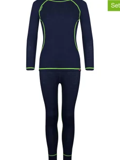 2tlg. Funktionswäsche-Set "Kids Merino Baselayer" in Dunkelblau