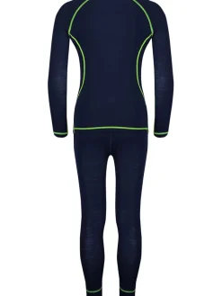 2tlg. Funktionswäsche-Set "Kids Merino Baselayer" in Dunkelblau