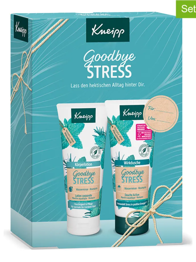 2tlg. Geschenkset "Goodbye Stress", je 200 ml