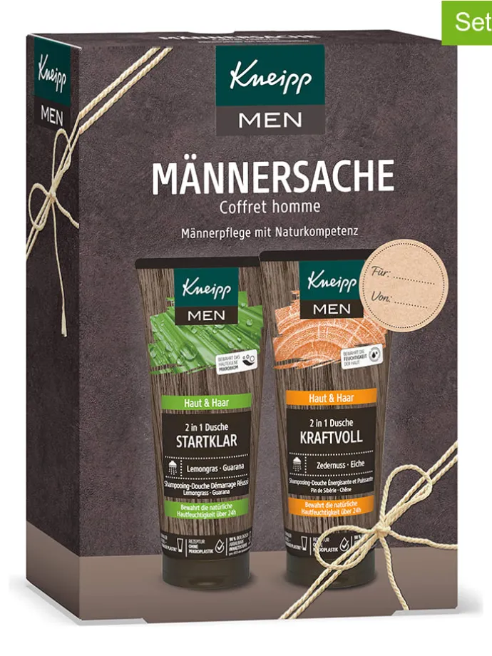 2tlg. Geschenkset "Männersache", je 200 ml