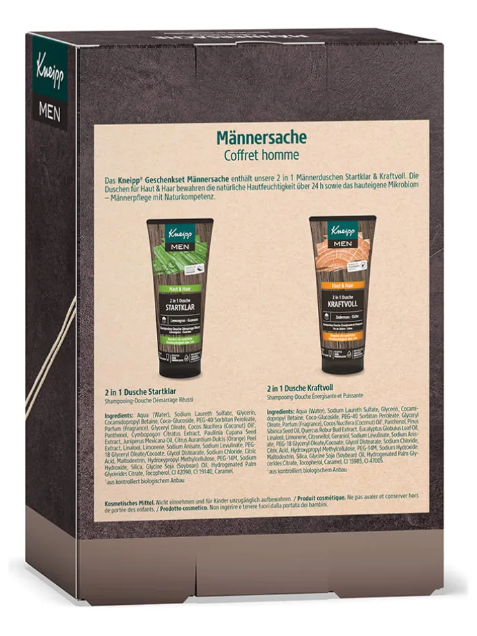2tlg. Geschenkset "Männersache", je 200 ml