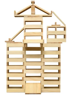 200tlg. Holzbausteine - ab 18 Monaten