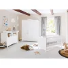 3tlg. Kinderzimmer-Set "Florentina" in Weiß