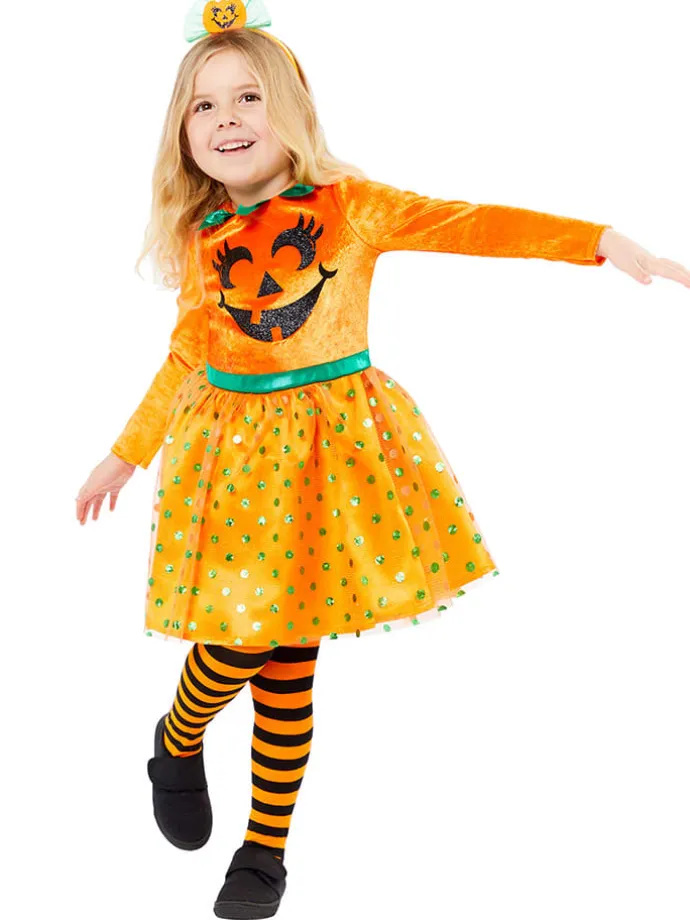 2tlg. Kostüm ''Lil Cute Pumpkin'' in Orange
