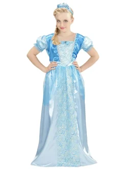 2tlg. Kostüm "Schneeprinzessin" in Hellblau