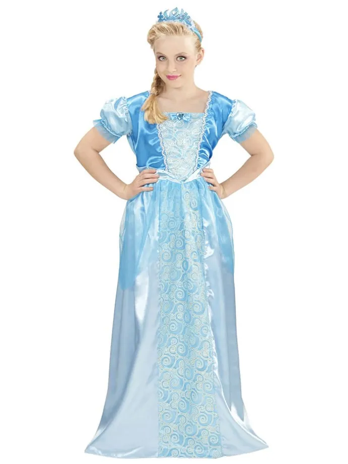 2tlg. Kostüm "Schneeprinzessin" in Hellblau