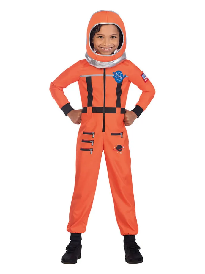 2tlg. Kostüm "Space Suit" in Orange