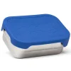 2tlg. Lunchbox-Set in Blau - (B)17 x (H)6 x (T)12 cm