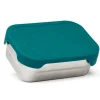 2tlg. Lunchbox-Set in Petrol - (B)17 x (H)6 x (T)12 cm