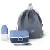 7tlg, Lunch-Set in Blau