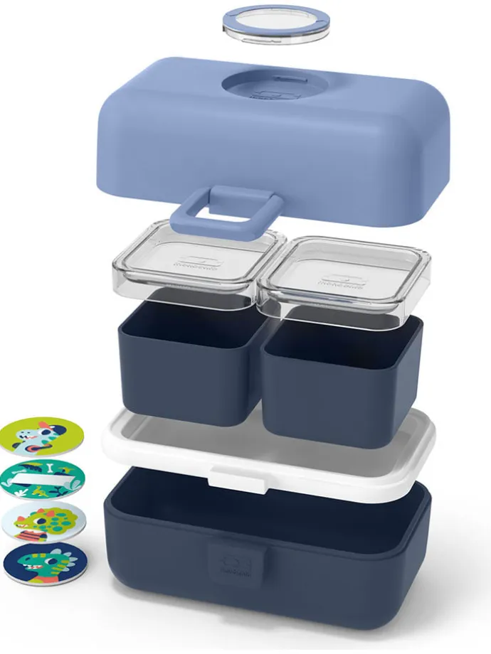 7tlg, Lunch-Set in Blau
