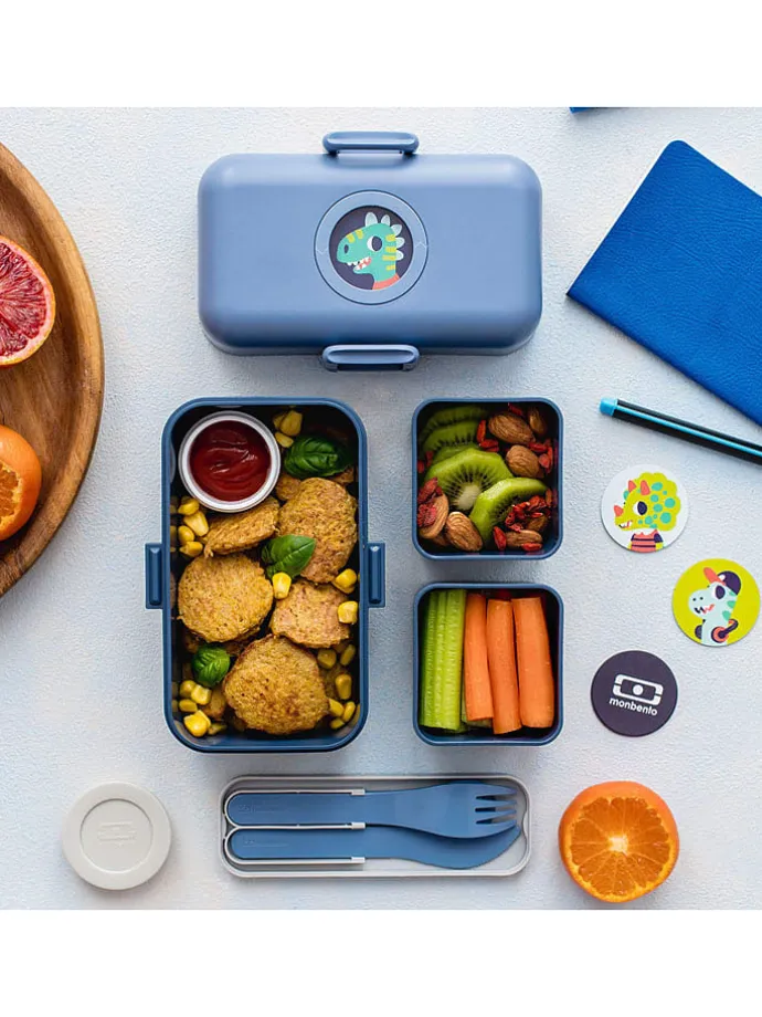 7tlg, Lunch-Set in Blau