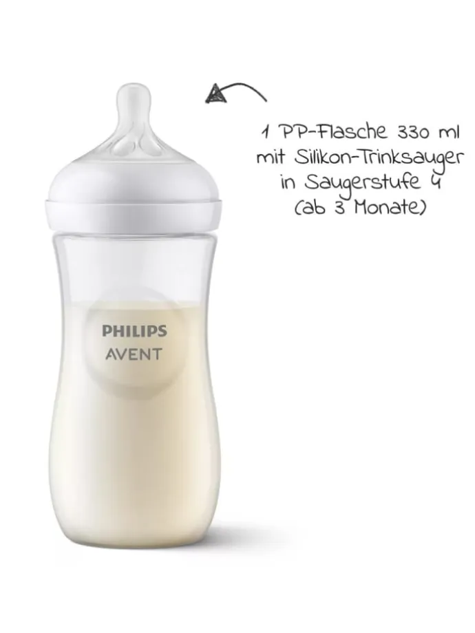 7-tlg. Neugeborenen-Starter-Set Natural Response in weiss