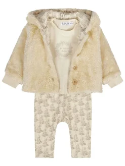3tlg. Outfit in Beige
