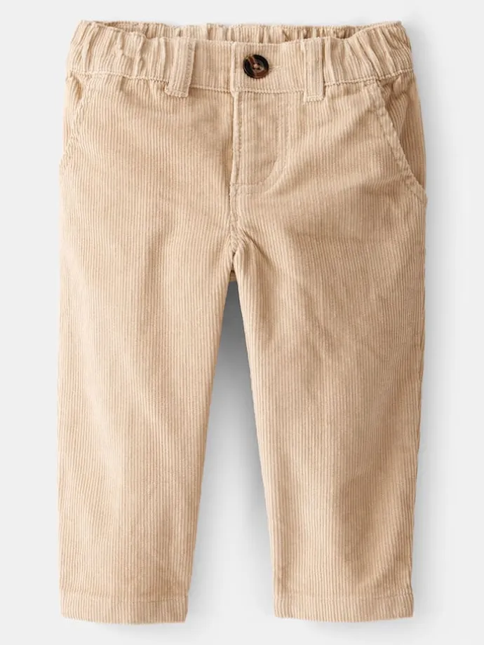 3tlg. Outfit in Beige/ Dunkelblau
