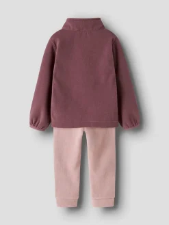 2tlg. Outfit in Rosa/ Braun
