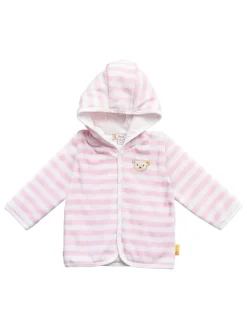 3tlg. Outfit in Rosa/ Weiß
