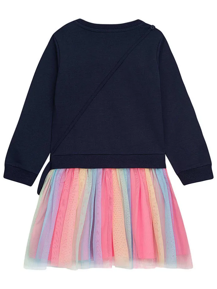 2tlg. Outfit "Mara" in Bunt/ Dunkelblau