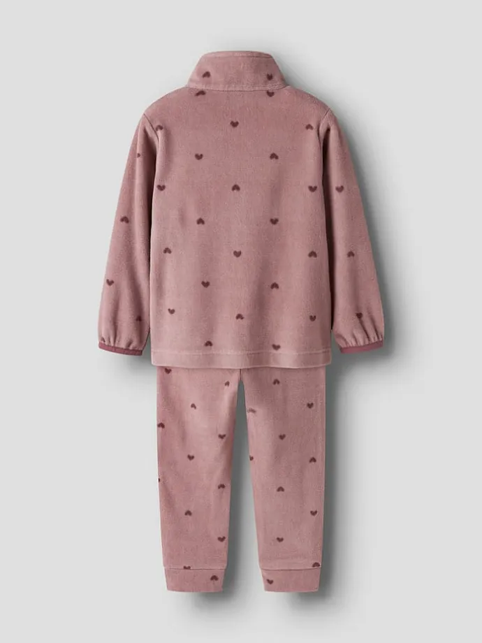2tlg. Outfit "Spektra" in Rosa/ Lila