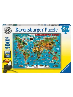 300tlg. Puzzle " Tiere rund um die Welt" - ab 9 Jahren