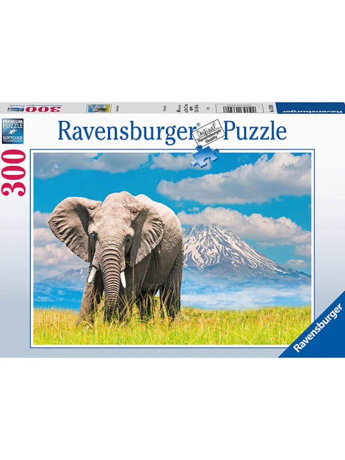 300tlg. Puzzle "African Elephant" - ab 10 Jahren