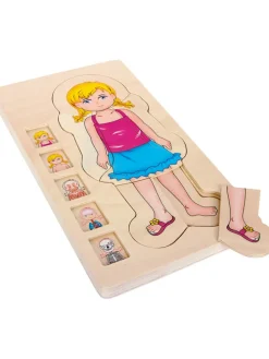 28tlg. Puzzle "Anatomie Mädchen" - ab 4 Jahren