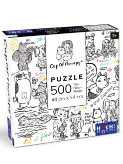 500tlg. Puzzle "Cup of Therapy" - ab 7 Jahren
