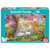 150tlg. Puzzle "Einhornfamilie im Blütenwald" - ab 7 Jahren