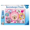 300tlg. Puzzle "Knuffige Einhorn-Hunde" - ab 9 Jahren