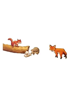 15tlg. Rahmenpuzzle "Tierkinder des Waldes" - ab 3 Jahren