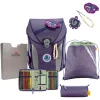5tlg. Schulranzen-Set " ErgoFlex Max - My Planet" in Lila