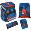 5tlg. Schulranzen-Set "EasyFit Spider-Man" in Blau - 18 l