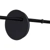 2tlg. Set: Deckel mit Strohhalm in Schwarz