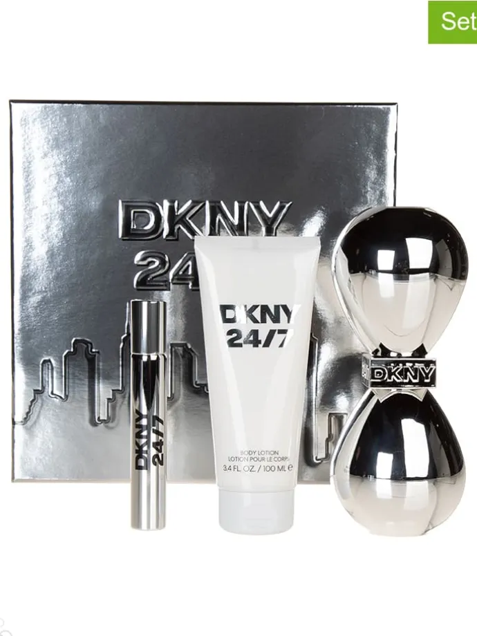 3tlg. Set: "DKNY 24/7" - 2 x EdP und Bodylotion