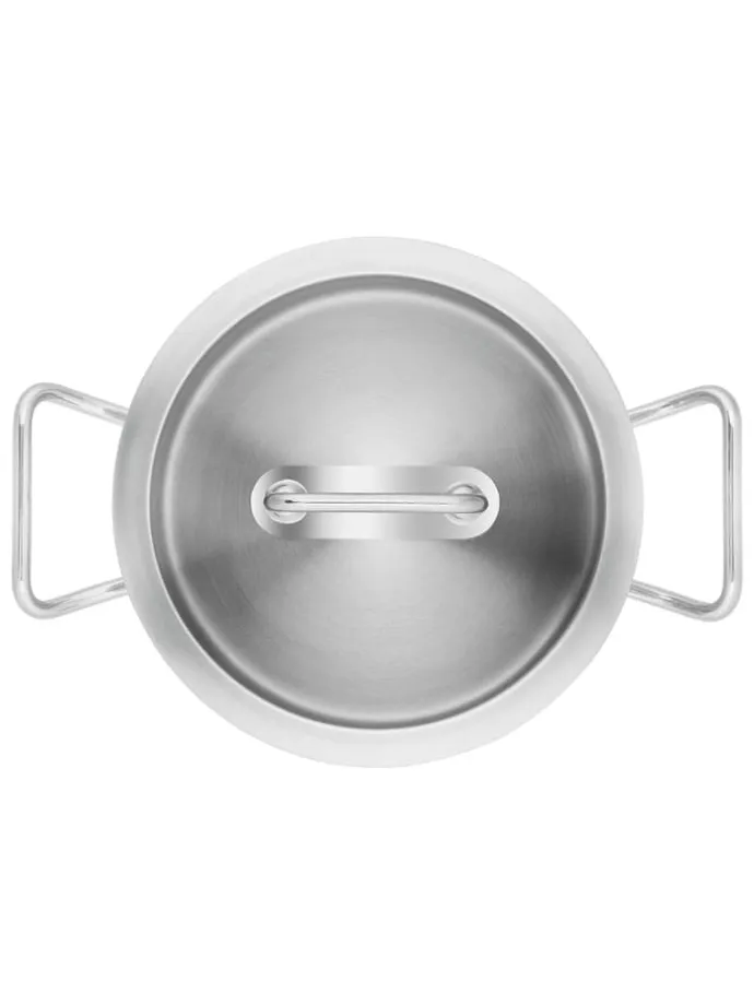 2tlg. Set: Edelstahl-Kochtopf ''Pro'' - 4,3 l