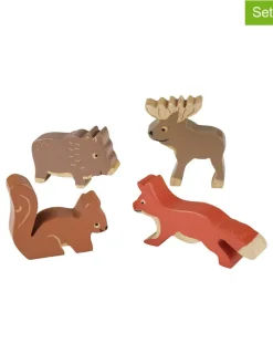 4tlg. Set "Hevea Holztiere Wald" - ab 10 Monaten