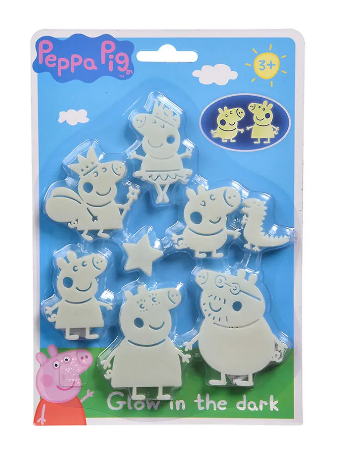 20tlg. Set: Leuchtende Sticker "Peppa Wutz" - ab 3 Jahren