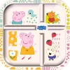 2tlg. Set "Peppa Pig" in Weiß