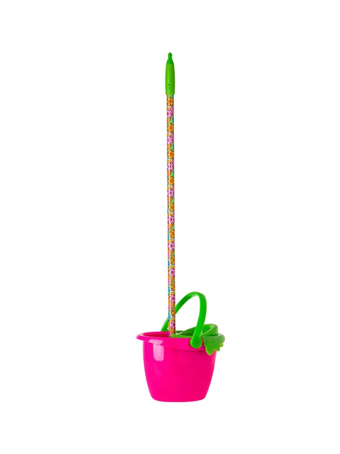 2tlg. Set: Wischmop in Pink - ab 4 Jahren
