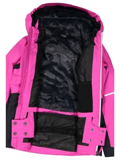 2tlg. Ski-/ Snowboard-Outfit in Pink/ Schwarz