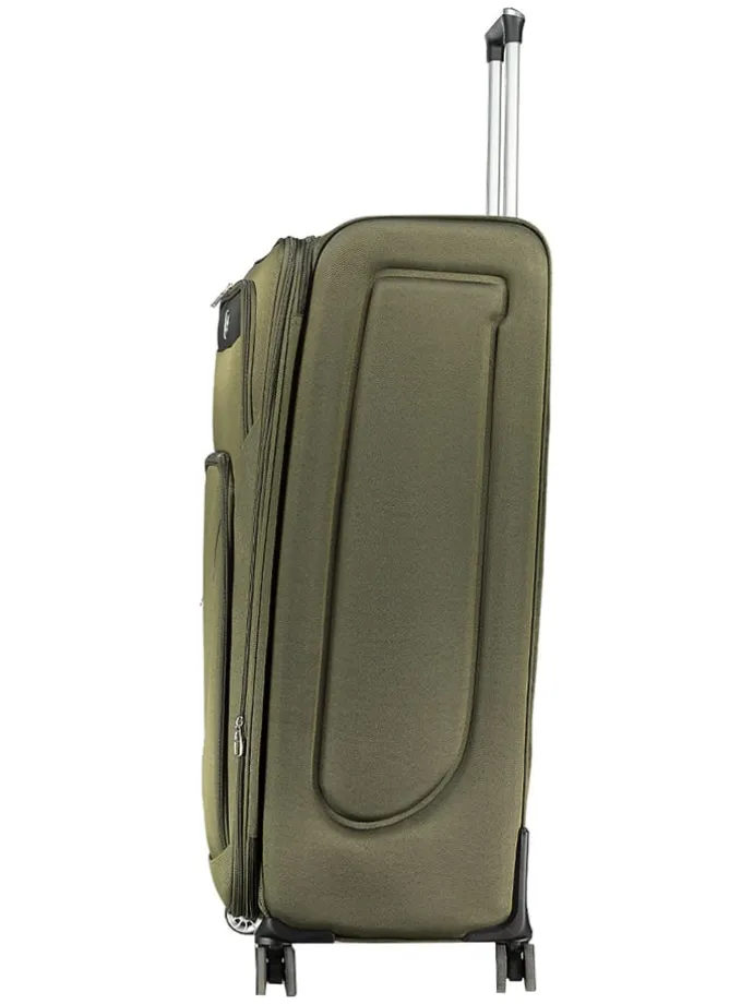 3tlg. Softcase-Trolleyset "Show" in Khaki